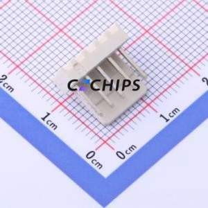 HC-2510-5AW Wire-to-Board Pin Header Bent Lead Through Hole,P=2.54mm Connector 1x5P 2.54mm Right Angle Insert 5P - Product Image 1