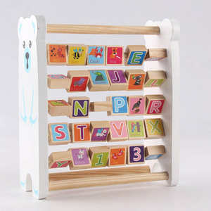 Nouveau Design jouet de maths Montessori jouets de nombres de doigts jouets d'apprentissage de <span class=keywords><strong>boulier</strong></span> d'<span class=keywords><strong>alphabet</strong></span> jouet éducatif pour enfants - Product Image 6