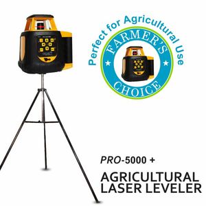 Nuevo Láser Rotatorio Celec de Largo Alcance con Autonivelación PRO-5000+, Láser Rojo de 1500 Metros, IP65 Resistente al Polvo y al Agua, para Agricultura - Product Image 3