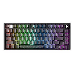 2025 New Hi75C Customized Three-mode Mechanical <strong>Keyboard</strong> Aluminum Gasket <strong>Structure</strong> Hot-swappable for Game Office <strong>Computer</strong> - Product Image 2