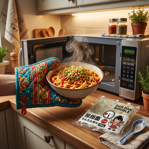 Auténticos Fideos Picantes <span class=keywords><strong>Sichuan</strong></span> Dan Dan 200g, <span class=keywords><strong>Ramen</strong></span> Estilo Japonés Tantamen con Salsa de Sésamo Intensa para Restaurante - Product Image 3
