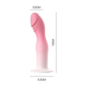 Jouets sexuels féminins Dildo en <span class=keywords><strong>silicone</strong></span> liquide Stimulation du clitoris Point G Ventouse Souple Pliable 100% étanche Dildo féminin Jouet sexuel - Product Image 4