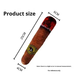 Tùy Chỉnh Doggy Vui Con Chó Đồ Chơi Sang Trọng Squeaky Đồ Chơi Trung Bình Và Lớn Mát Thú Nhồi Bông Con Chó Nhai Đồ Chơi Cho Tích Hâm Cước - Product Image 4