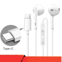 Écouteurs intra-auriculaires filaires et casques de sport avec prise jack 3,5 mm et USB-C pour smartphone