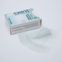 BENOY Lab Double Frosted Microscope Slides 7107 Ground Edges and Cover Glass