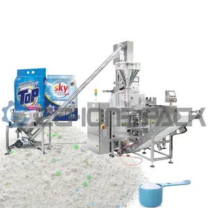 Machine d'emballage automatique multifonctionnelle prix poudre granulée poudre liquide avec cuillère lait en poudre détergent à lessive