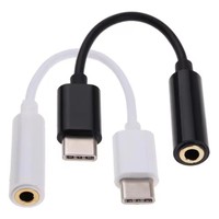 Adaptador de USB C a Conector para Audífonos de 3.5 mm, Cable Convertidor de Audio Auxiliar Tipo C a 3.5 mm para iPhone 15, Samsung, Xiaomi