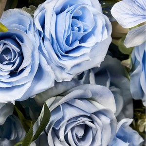 60cm Blue Green Silk Modern Plant Flower Ball Wedding Table Decoration Stage <strong>Background</strong> Placement Simulated Flowers - Product Image 4