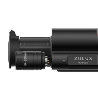 ZHD520R-V2 - ZULUS HD V2 5-20X Lunette de vision nocturne numérique avec télémètre laser