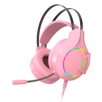Casque de jeu Fashion Gaming casque de jeu antibruit avec microphone casque de jeu RGB 7.1 Surround avec étanche