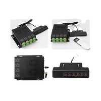 Moteur à engrenages à courant continu haute puissance 1.5kW tige de poussée électrique télécommande sans fil 12V/24V IP67 une traînée quatre contrôleurs synchrones Hall