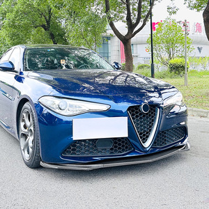 Alerón Delantero para Alfa Romeo Giulia, Textura de Fibra de Carbono, Acabado Mate, 2015-2022, AMP-Z - Product Image 2