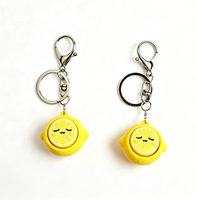 Llavero Antiestrés Mini Limón Más Vendido, Botón Pop para Apretar, Colgante para Bolsa, para Adultos, Niños, Llaves de Coche, Regalo Festivo