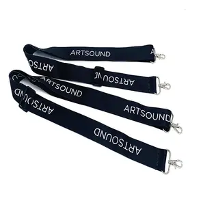 โลโก้ที่กําหนดเองพิมพ์เชือกเส้นเล็กระเหิดส่วนบุคคล Nba Lanyards