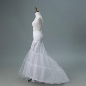 <span class=keywords><strong>Jupon</strong></span> de mariée sirène <span class=keywords><strong>avec</strong></span> deux anneaux en acier, doublure intérieure, taille élastique - Product Image 5