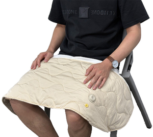 Calentador eléctrico para pies, calentador de pies con carga USB, ahorro de energía, cubierta cálida para pies, almohadillas calefactoras para el hogar, dormitorio, manta para pies para dormir - Product Image 1