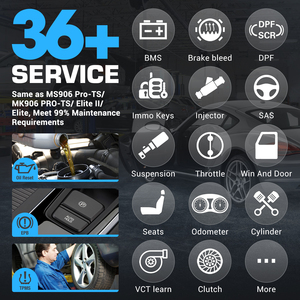 Autel MaxiSys MS906TSTPMSプログラマブルセンサー診断ツールTPMS自動診断スキャナーMS906TS MK808TS MP808TS - Product Image 3