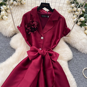Nuovo Arrivo 2026: Abito da Donna Coreano Senza Maniche a Trapezio con Cintura, Elegante e Casual <span class=keywords><strong>per</strong></span> l'Ufficio - Product Image 6