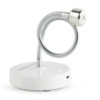 Lampe UV Mini Flexible et Réglable 3W Rechargeable pour Séchage de Gel, Séchoir à Ongles Sans Fil, Séchage Rapide d'un Seul Doigt, Lampe de Table USB sur Batterie