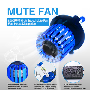 Vente flash Ampoule de phare LED pour moto MOTOLED Haute puissance Super lumineuse AC DC Faisceau haut et bas Ampoule de phare de moto - Product Image 5
