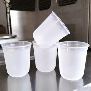 Bouteille d'eau en plastique transparent givré carrée portable de 350 ml, format A5, simple, pour cocktails et <span class=keywords><strong>tequila</strong></span> – Vente en gros - Product Image 1