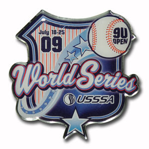 เข็มกลัดกลิตเตอร์ทำจากโลหะผสมสังกะสีและทองเหลือง เคลือบแข็งและเคลือบนิ่ม พร้อมพิมพ์ลายสกรีน - Product Image 1