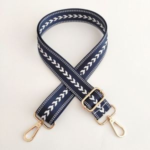 2021 New Colors Braided Nylon Bag with 3.8cm Woven Belt Cross Body Design Adjustable Wide Shoulder Straps - Product Image 5