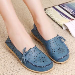 Luxury Candy Color Women's <b>Moccasin</b> Loafers Pu Leather Flats Slip-On Summer Breathable Anti-Slippery Casual <b>Shoes</b> - Product Image 2