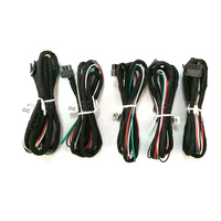 Konektor Adaptor Tembaga Murni Anti Air 2-Pin 2.54mm SMP-02V-BC JST SM Kabel Ekstensi untuk Lampu LED Elektronik