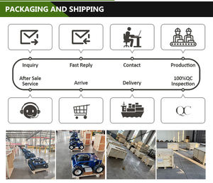 Het nieuwste model benzine/diesel grasmaaier voor 2026 is geschikt voor hellingen, met uitstekende stabiliteit en tractie. - Product Image 4