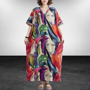 <span class=keywords><strong>ชุด</strong></span><span class=keywords><strong>เด</strong></span><span class=keywords><strong>รส</strong></span>ทรงตรงคอวีพิมพ์ลาย<span class=keywords><strong>สำหรับ</strong></span><span class=keywords><strong>สาว</strong></span><span class=keywords><strong>อวบ</strong></span>อ้วน ไซส์ใหญ่ สไตล์มุสลิมแบบดั้ง<span class=keywords><strong>เด</strong></span>ิม <span class=keywords><strong>สำหรับ</strong></span>ฤดูร้อน - Product Image 6