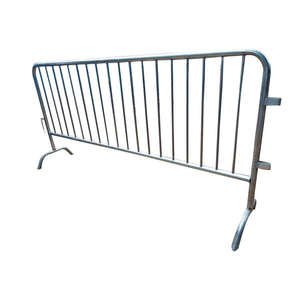 Barricade en acier résistante piétonnière provisoire de contrôle des foules - Product Image 3