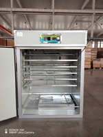 Incubateur d'œufs de volaille 528-10000 œufs entièrement automatique avec régulation de la température et de l'humidité pour poulets, canards, oies, cailles et élevages
