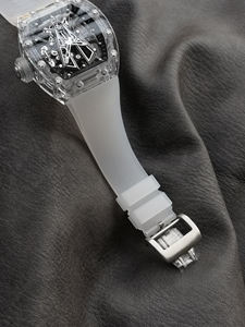 Billet d'entrée de prestige, personnalisation haut de gamme, montre en forme de baril, montre mécanique en cristal de qualité supérieure - Product Image 5