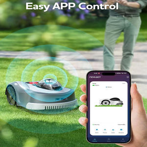 Высокоэффективная умная роботизированная газонокосилка 6000sqm Беспроводная электрическая садовая газонокосилка с проводом по периметру Бесплатная функция - Product Image 3