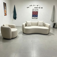 Ensemble de canapés modulaires incurvés pour hall d'hôtel et projets hôteliers, taille et couleur personnalisées, OEM/ODM, prix usine pour commandes en gros