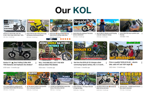 Trending Dropshipping Aluminum Folding Bike Germany Warehouse Adult Smart App 250w 48v 15.6ah Lithium Battery X16 Koolux X16 - Product Image 5