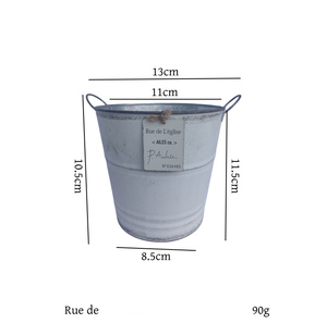 La Fábrica Tiene <span class=keywords><strong>en</strong></span> Stock: Artesanías Metálicas, Cubos <span class=keywords><strong>de</strong></span> Hojalata para Patio <span class=keywords><strong>de</strong></span> Villa, Decoraciones para Jardín Francés y Balcón, Macetas - Product Image 5
