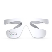 Lunettes de thérapie par lumière rouge 3D pour la beauté des yeux, masseur oculaire léger pour réduire les cernes, les poches et lisser les ridules