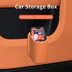 Caja <span class=keywords><strong>de</strong></span> Almacenamiento Lateral para Puerta <span class=keywords><strong>de</strong></span> Coche, Organizador <span class=keywords><strong>de</strong></span> Vehículo, Portavasos, Contenedor <span class=keywords><strong>de</strong></span> <span class=keywords><strong>Basura</strong></span> para Coche y Soporte para <span class=keywords><strong>Teléfono</strong></span> Móvil, Ajuste Universal - Product Image 3