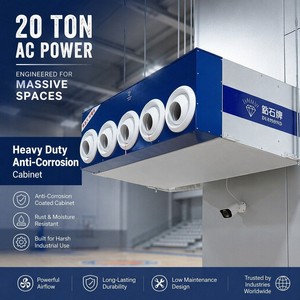 Aire Acondicionado Industrial Profesional de 20 Toneladas Tipo Gabinete con Filtración de Alta Eficiencia para Fábrica de Procesamiento de Alimentos - Product Image 3