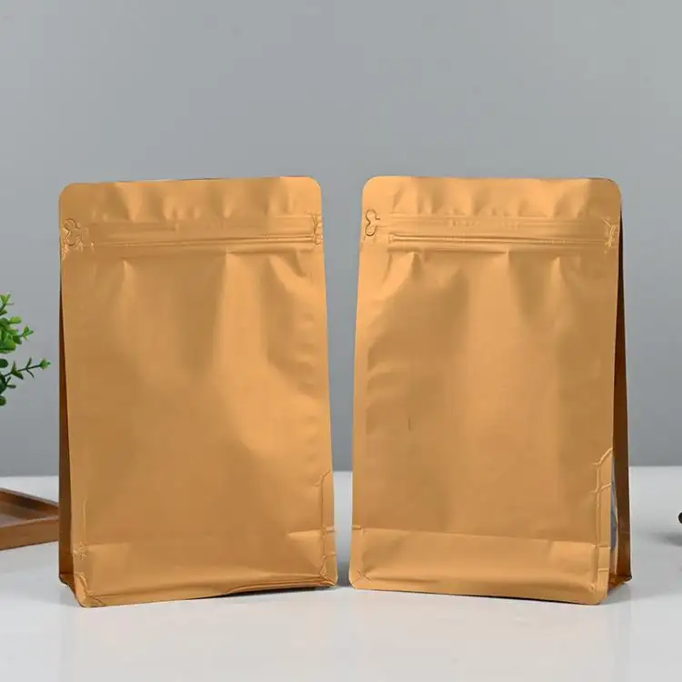 Biodegradable Compost Custom Logo Printed 250G 500G 1Kg Plastic Pouch Organic Natural Edible Salt Packaging Bag