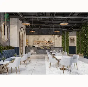 Trendy Cafe Shop Counter Coffee Bar Contador Caixa Bistro Interiores Design para Cafe Restaurant