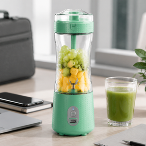 Licuadora Portátil de Mano, Exprimidor de Naranjas para Gimnasio, Fitness, Tamaño Personal, Vaso Mezclador Eléctrico para Smoothies, Mezclador de Frutas Inalámbrico - Product Image 2