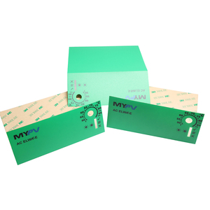 Etiqueta Acrílica Personalizada, Etiqueta de Panel de Policarbonato, Adhesivo de Vinilo Autoadhesivo, Recubrimiento Gráfico OEM, Superficie Barnizada Serigrafiada - Product Image 1
