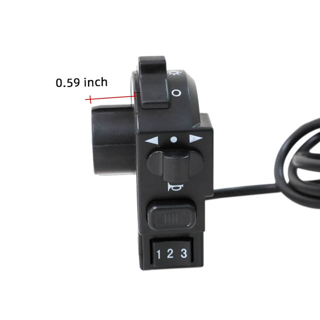 Classic Style Electric Bike Accessories Electric Bicycle Parts  Switch for Electric Bike