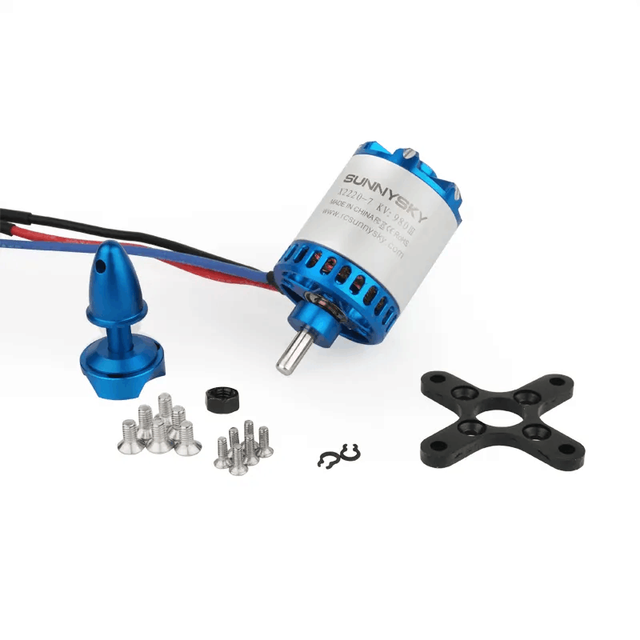 SUNNYSKY High Power Brushless Motor X2220 V3 980KV 1150KV 1400KV 2200KV Heavy Duty Metal Propeller Drone Motor Accessories