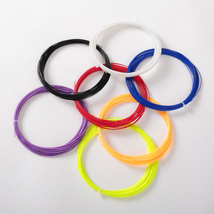 Chất lượng cao 0.660mm 10M cầu lông vợt chuỗi nhà máy trắng Nylon Máy chuỗi - Product Image 2