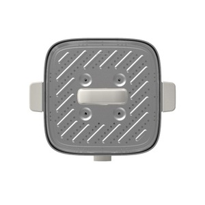 Cuiseur vapeur électrique Midea à 2 niveaux en acier inoxydable avec minuterie mécanique pour la cuisine à domicile - Product Image 4