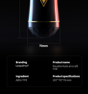 Máquina de Sexo Oral con Vibración y Succión, Juguetes Sexuales para Hombres Adultos Mayores de 18 Años, Masturbador Masculino Automático con 8 Modos, Recargable por USB, ABS+TPE - Product Image 4